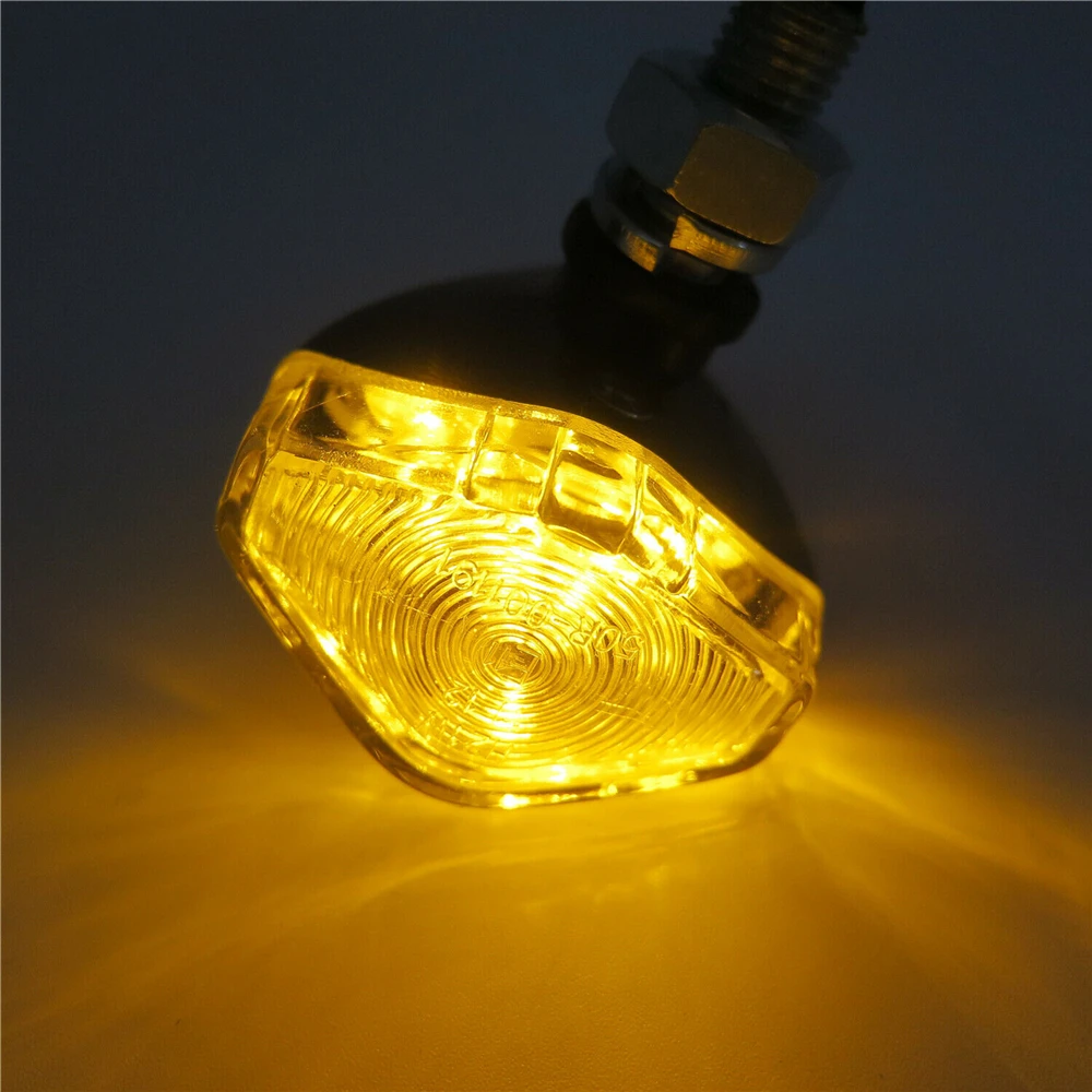 Aftermarket Бесплатная доставка мотоцикл части Универсальный желтый светодиодный