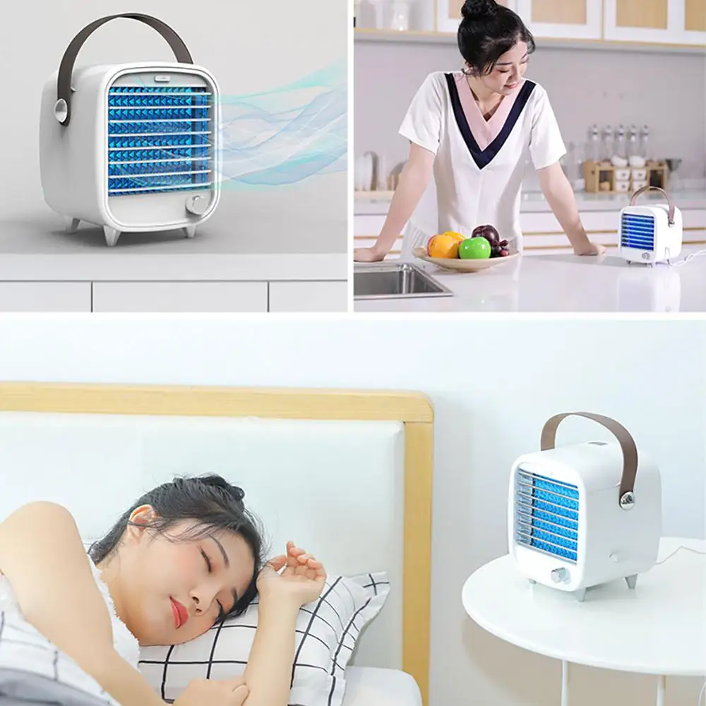 

Mini Radiator USB Charging Portable Small Refrigeration Air Conditioning Fan