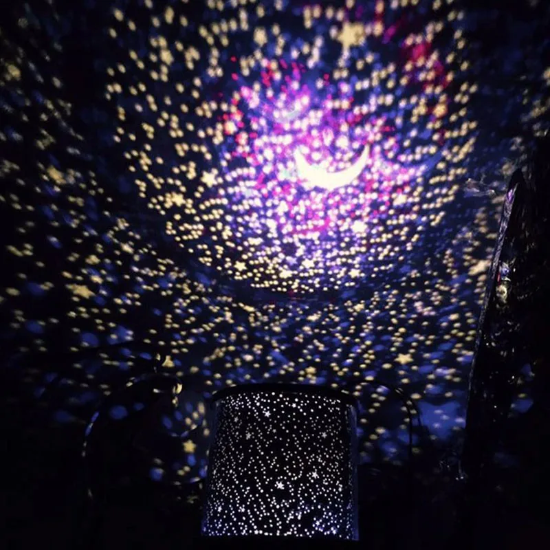 

Romantic Amazing Led Starry Night Sky Projector Lamp Star Light Cosmos Master Kid Chidren Present Gift Univers