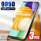 Гидрогелевая пленка для Samsung Galaxy A52A72A32A22A12A21sA02sA51A71A31A50A30M51, изогнутая защитная пленка, не стекло, 3 шт.