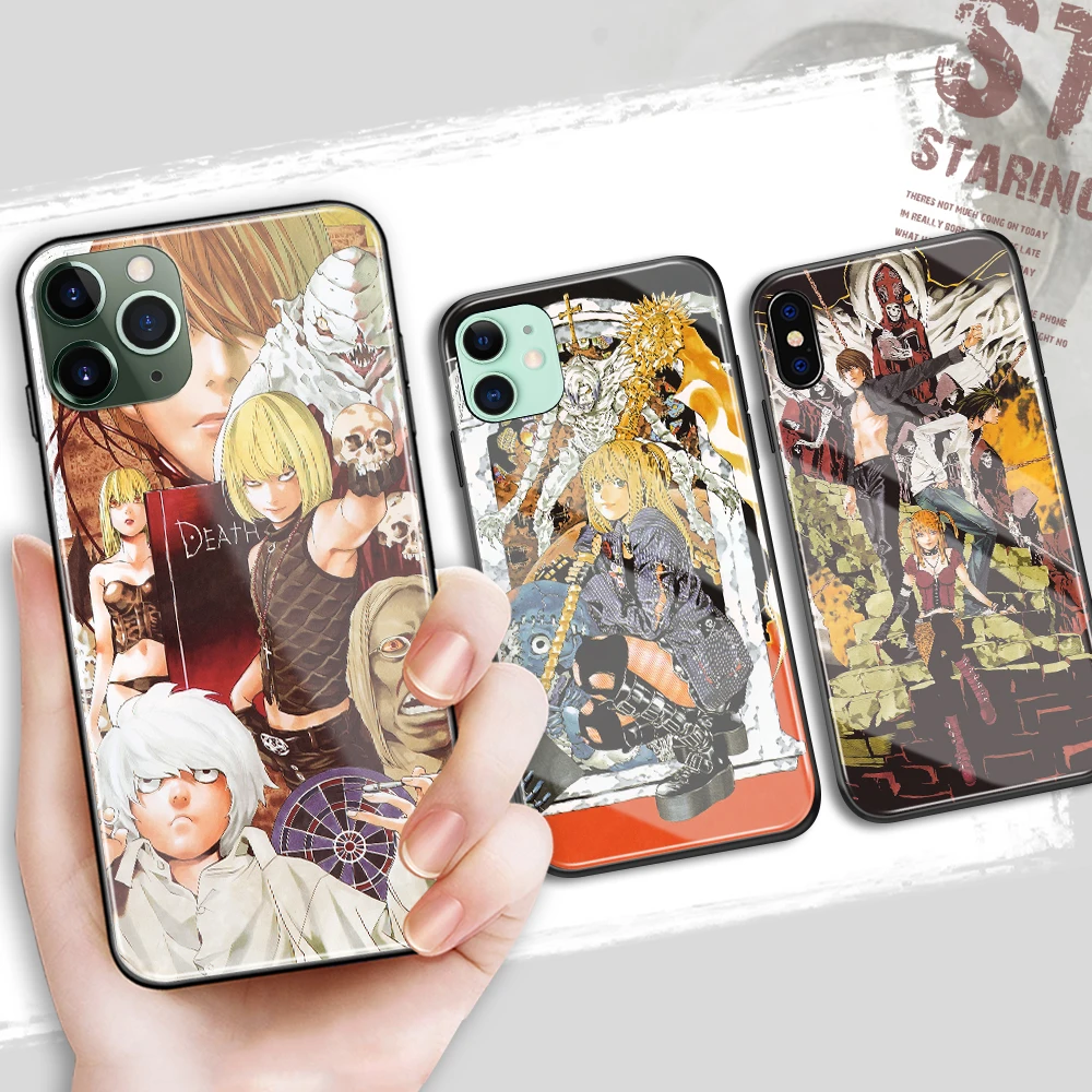 

Чехол для телефона Death Note, чехол для iPhone 6 6S 8 7 Plus X XR XS MAX 11 12 13 Pro Max