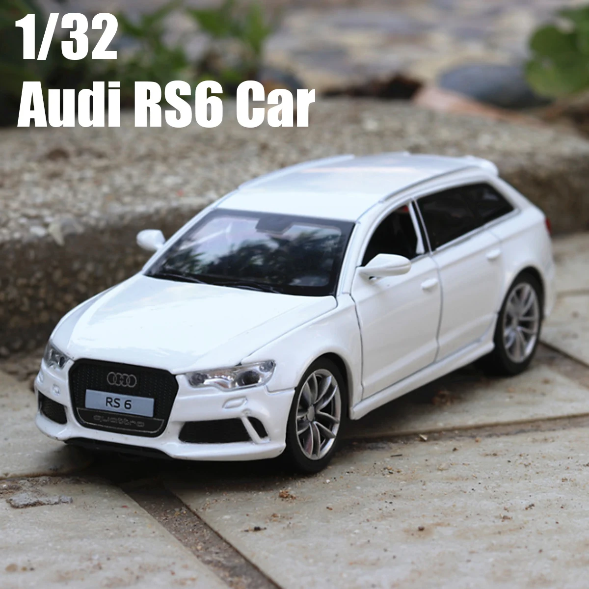 

1:32 1:36Audi RS6 Alloy Car Model Die Cast Toy With Pull Back Sound Children's Toy Collectibles Free Shipping Original Box