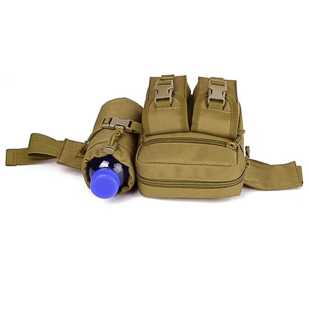 Tactical Waist Pack Outdoor Sports Water Bag Molle Hiking Hunting Bags Climbing Camping Waterproof Bags  Multi Function  Package