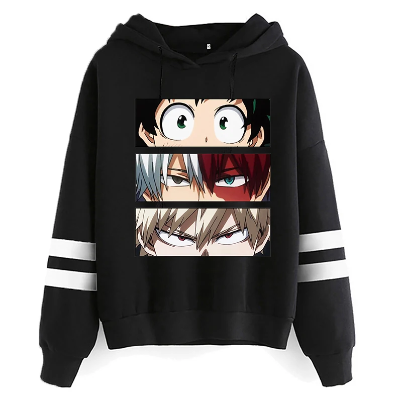 

My Hero Academia Anime Bakugo Hoodies Unisex Harajuku Himiko Toga Todoroki Manga Sweatshirts Boku No Hero Academia Streetwear