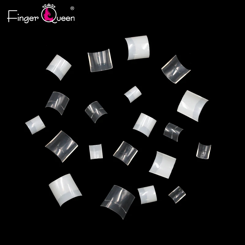 1 набор французской Ложные акриловые Типсы Полное/накладные ногти/половина