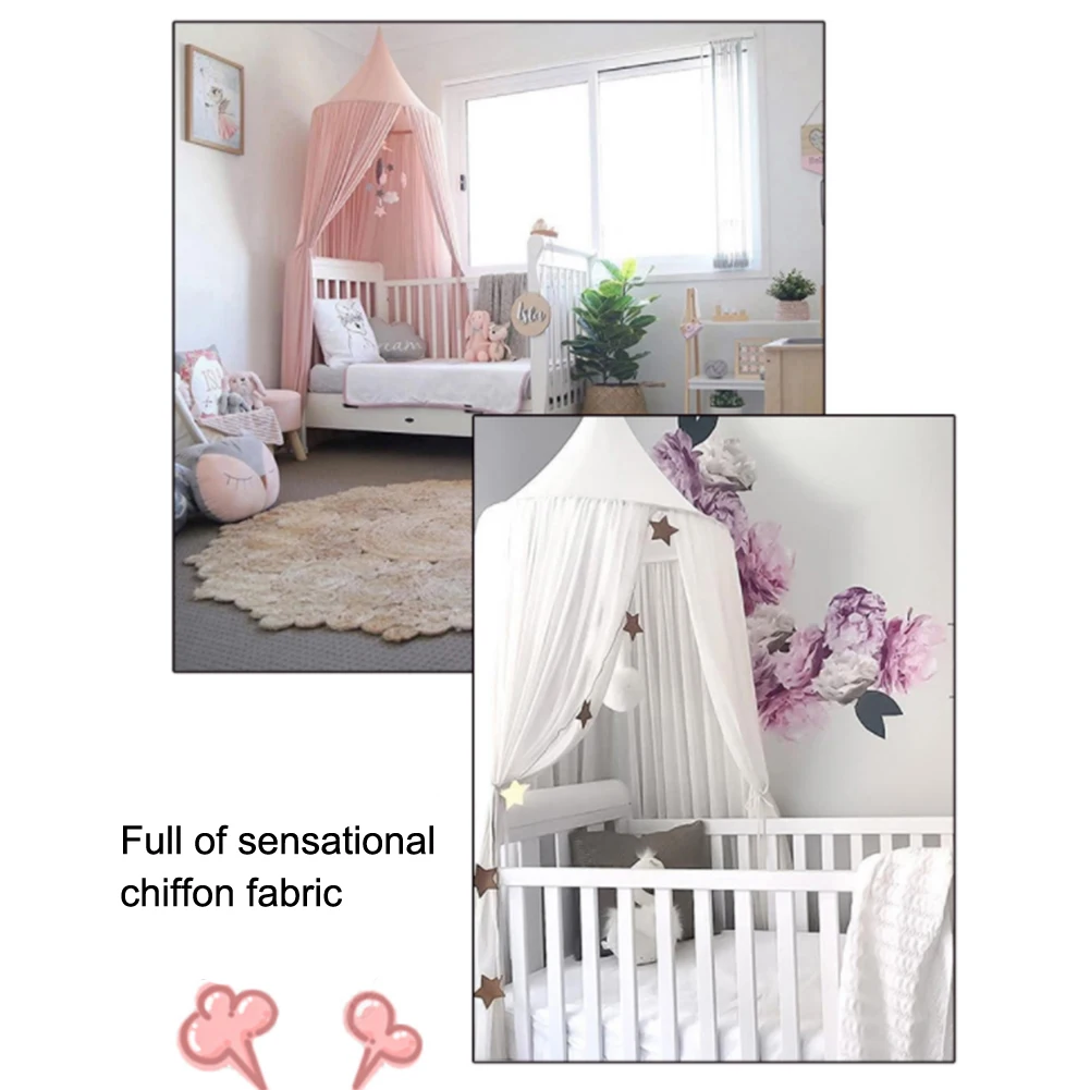 Купольная кровать для маленьких девочек навес принцессы москитная сетка Игровая