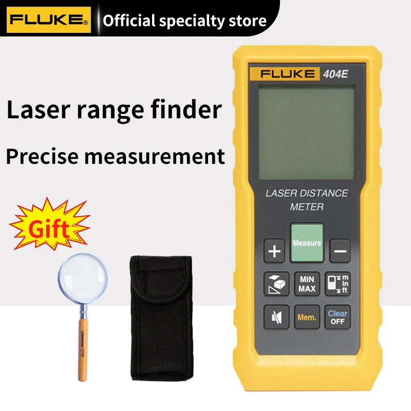

FLUKE 404E/406E laser rangefinder 40m/80m/100m meter Electronic Roulette Laser Digital Tape Measure Rangefinder Metro Laser Rang