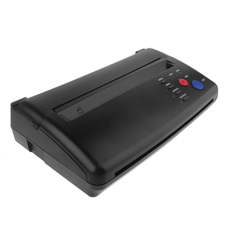 

US Plug Professional Black Tattoo Transfer Machine Thermal Printer Copier