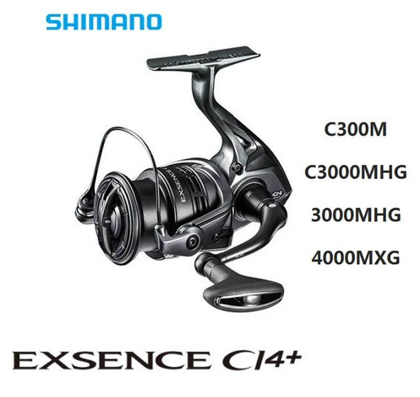 

100% оригинальные катушки для спиннинга exlige CI4 11 + 1BB, алюминиевая катушка Shimano, Рыболовные катушки, новые exmusci4 + C3000M C3000MHG 4000MXG