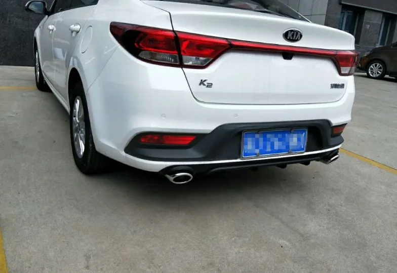 Задний спойлер для k2 задний из АБС-пластика диффузор заднего бампера маленького