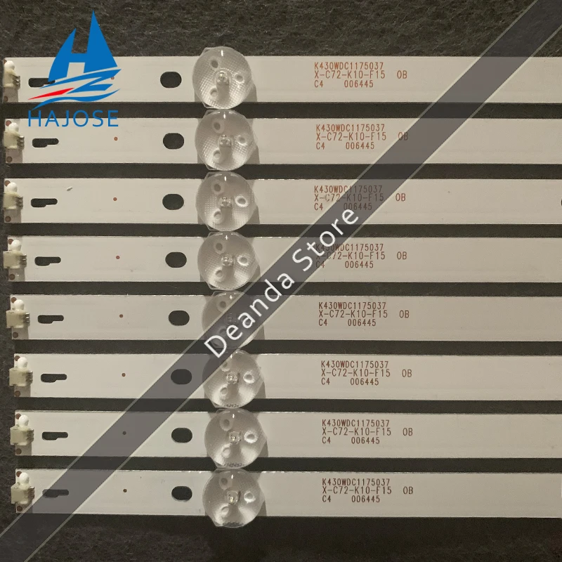 

Для выведения токсинов, 40 шт ТВ лампа Наборы Светодиодная лента-подсветка для АОС LE43M3570/60 LE43M3579 адвокатские сословия СИД полосы 4708-K43WDC-A1113N11 л...