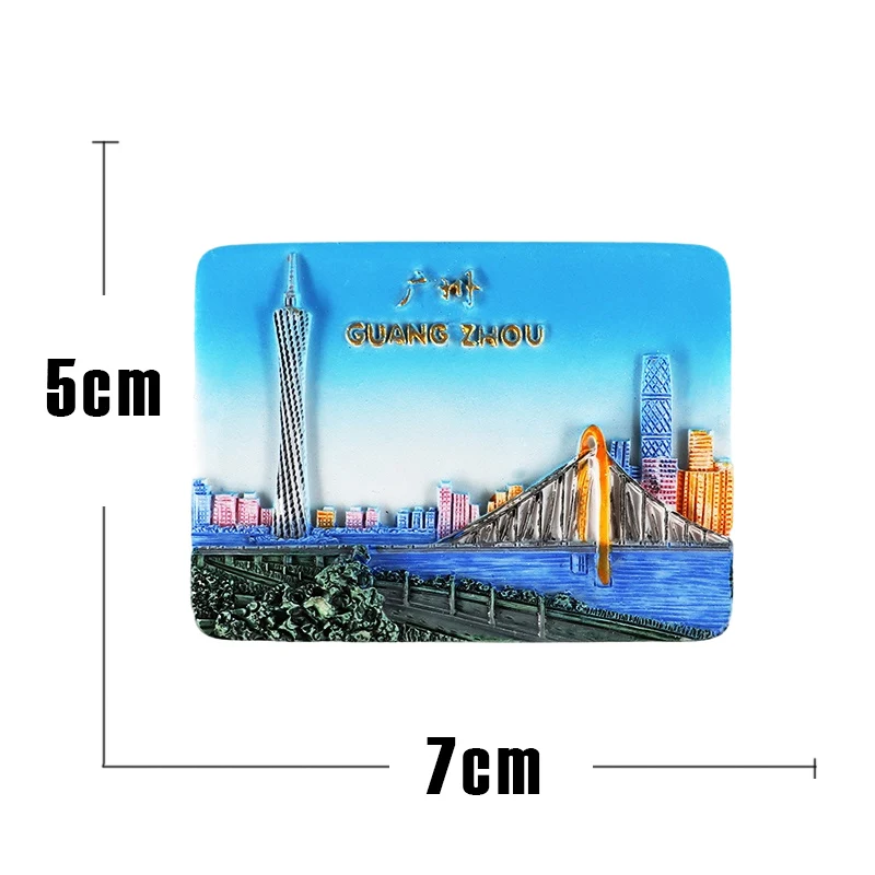 

Магниты MEMOSTO Башня Гуанчжоу и Жемчужная Река