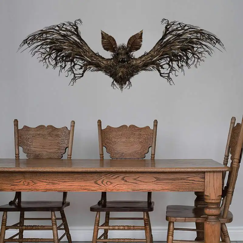 Хэллоуин ужас летучая мышь Наклейка на стену Дверь Окно Наклейка на стену домашний бар Хэллоуин декоративные Стикеры