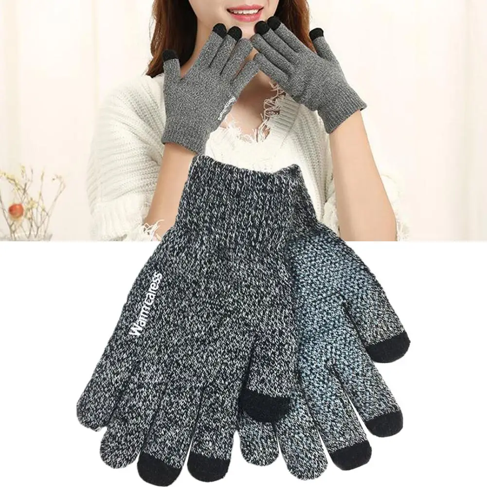 Зимние лыжные перчатки для мужчин и женщин детские противоскользящие с