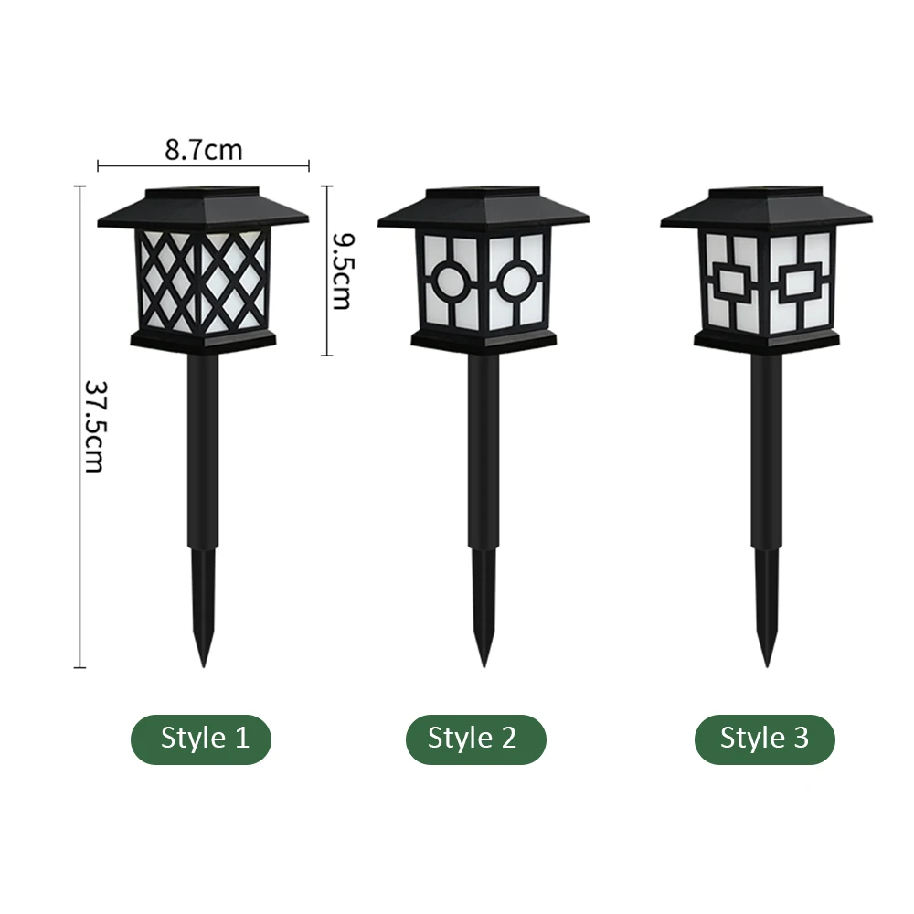 

2/4Pcs Solar Lights Outdoor Landscape Lighting Lawn Lamp Solar Powered Light Waterproof for Pathway Garden Patio Yard Decoration
