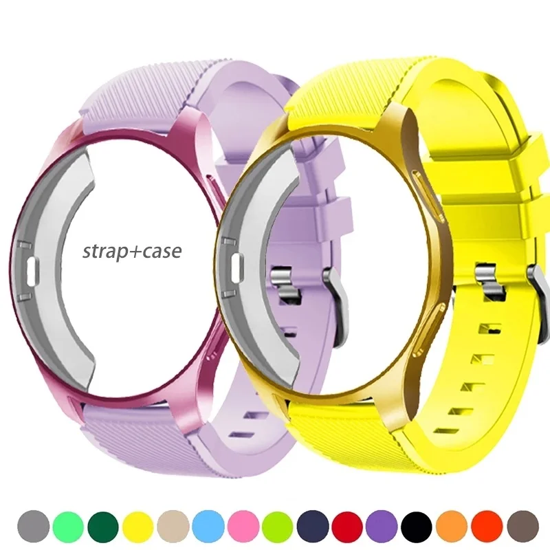 

Strap+Case For Huawei watch GT3 46mm 42mm band Wrist Strap For Galaxy watch 3 45mm 41mm correa For watch GT 3 42mm Bracelet