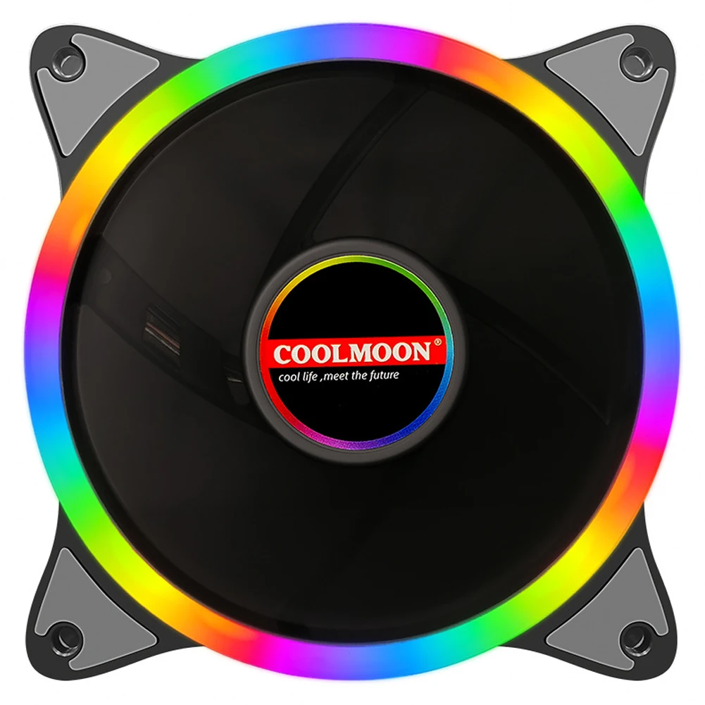 

Кулер COOLMOON для ПК, 120 мм, не RGB