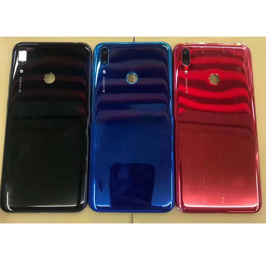 6 26 &quotкрышка батареи для Huawei Y7 Pro 2019 Задняя крышка задняя корпуса Дверь|Корпусы и