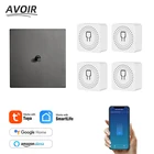 Смарт-светильник ключатель детский, с Wi-Fi, настенный умный дом умный выключатель умный дом управление контроллер сенсорный выключатель выключатель света розетки и выключатели беспроводной выключаль розетки электричес