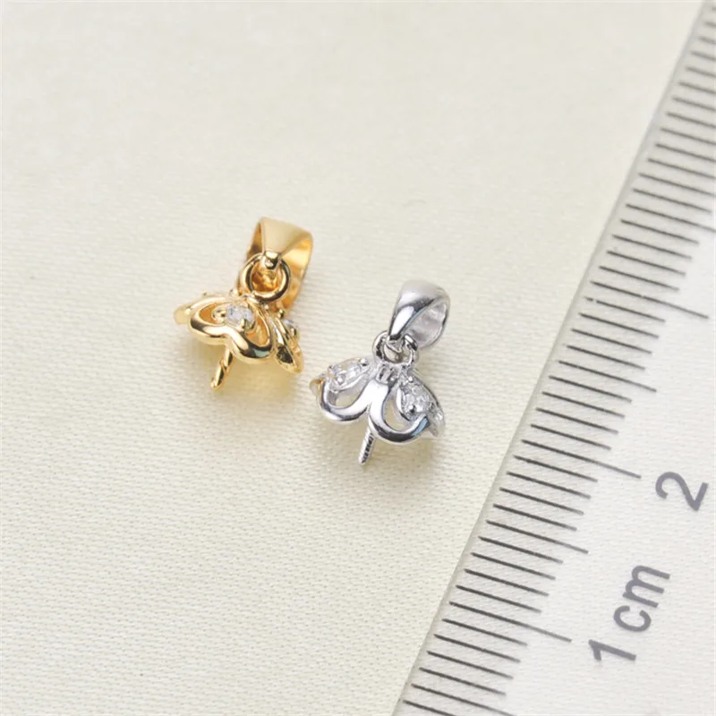 Качественный 925 посеребренный перламутровый кулон-аксессуар в виде ракушки