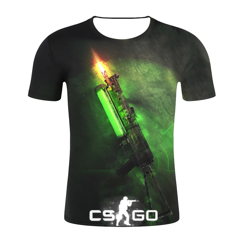 Новинка 2019 футболка с 3D принтом "comter Strike" "Global offension" "CS GO" "s"| |