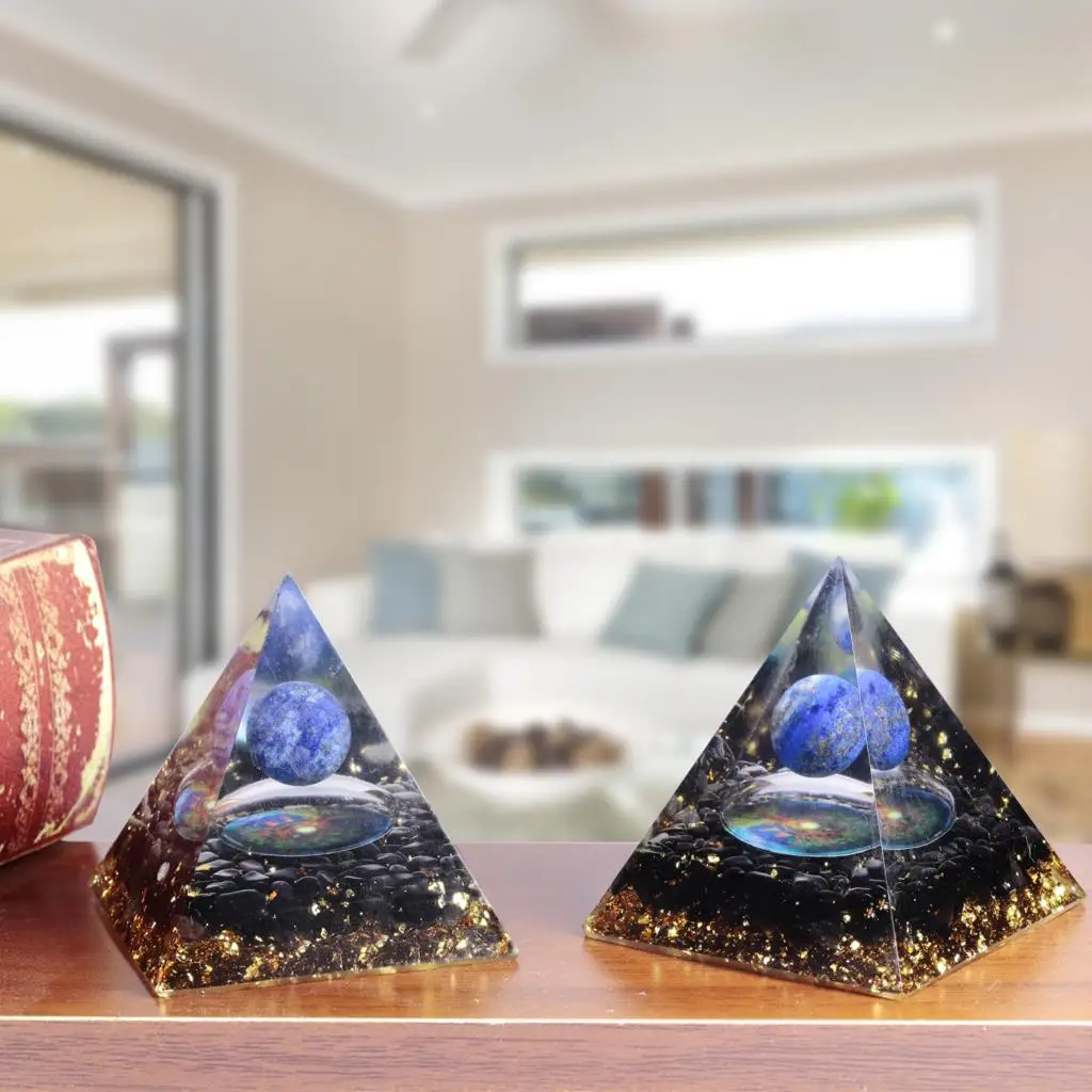 

Лечебная оргонитовая пирамида, натуральный черный обсидиан, гравий, энергетическая оргонитовая пирамида, детская йога, орнамент