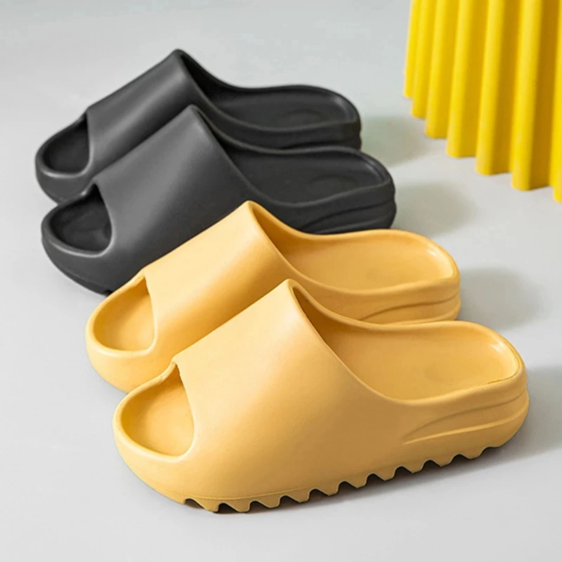 

Ladies Chunky Bottom Slippers Shoes Sandals Living Room Bathroom Slippers Non-slip