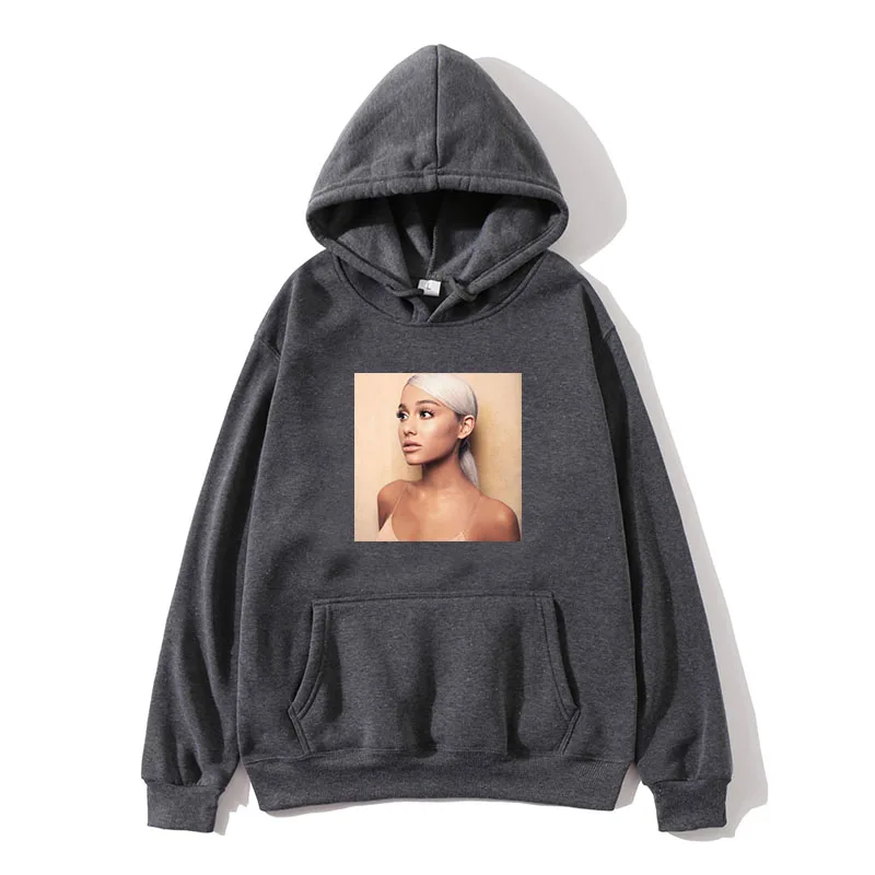 

Casual Hoodie FADUN TOMMY Hoodie Kawaii Ariana Grande New Fashion Print Sweatshirt Long Sleeve Women/Men 2021 Popular Kpop Plus
