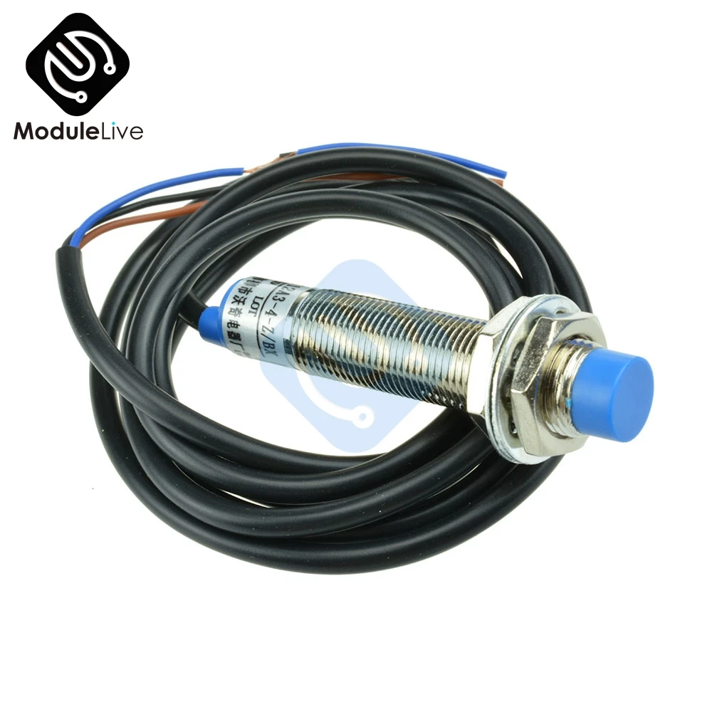 LJ12A3-4-Z/BX LJ12A3-4-Z LJ12A3 Индуктивный бесконтактный выключатель Три Провода силовые Транзисторы NPN Кнопка нормально разомкнутый с источником питания от постоянного тока, 6 V-36 V 4 мм