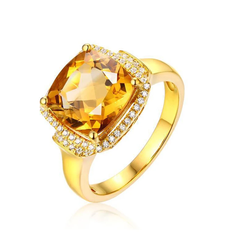 Женское классическое Золотое кольцо MENGYI, роскошное обручальное кольцо с квадратным фианитом в минималистичном стиле, ювелирное изделие по низкой цене