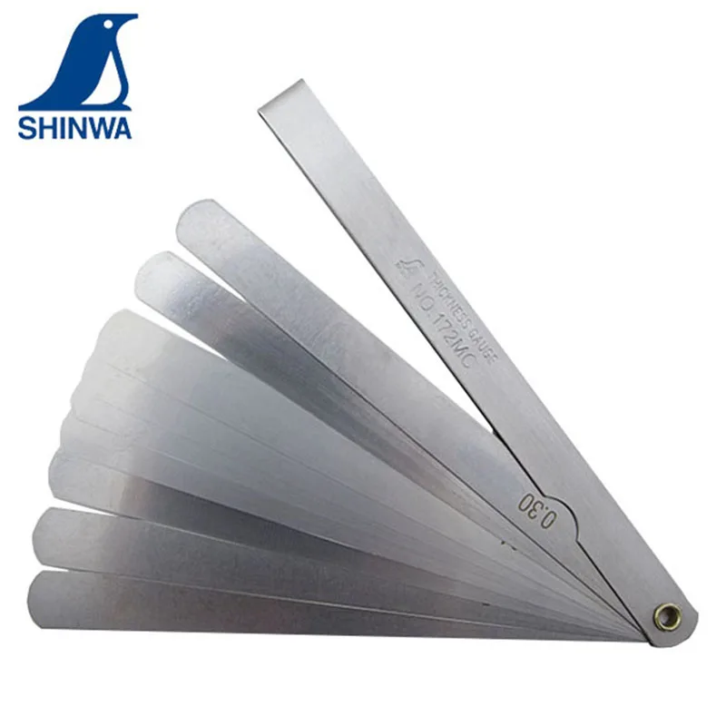

SHINWA Thickness Feeler Gauge Gap Ruler High Precision Multiple Specifications