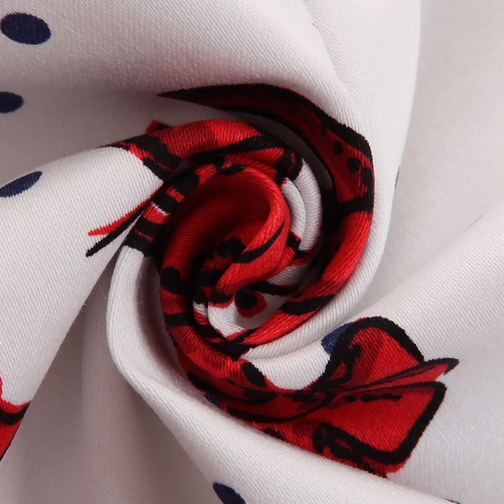 Юбка миди с принтом омаров повседневная винтажная плиссированная Однотонная