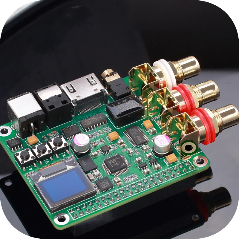 Коаксиальная оптическая аналоговая аудио DSD HiFi DAC цифровая звуковая карта