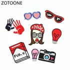 Термонаклейки ZOTOONE для очков, для аппликаций, рюкзак для одежды