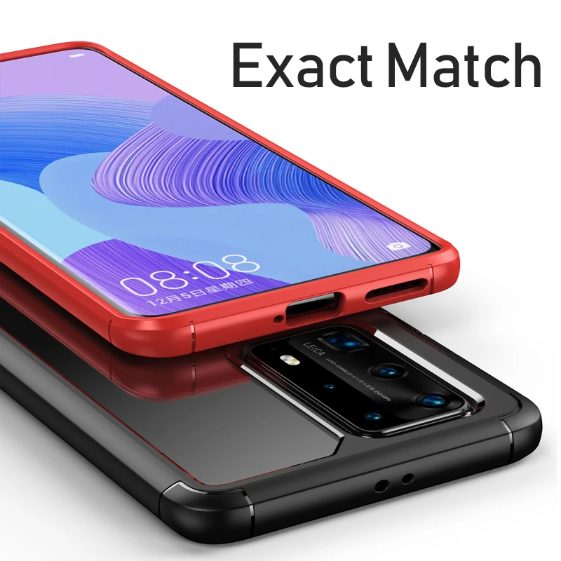 Противоударный чехол для телефона ROCK huawei P40 Pro Plus задняя крышка прозрачное