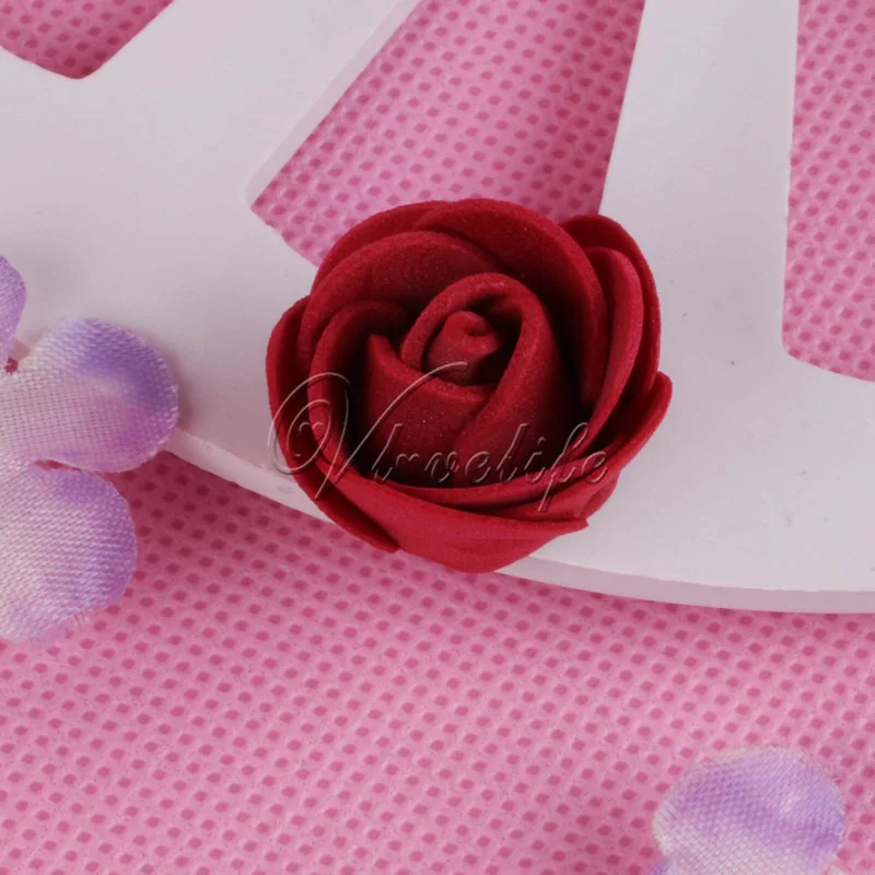 100 шт./пакет PE пена Роза Цветок голова искусственные розы ручной работы DIY