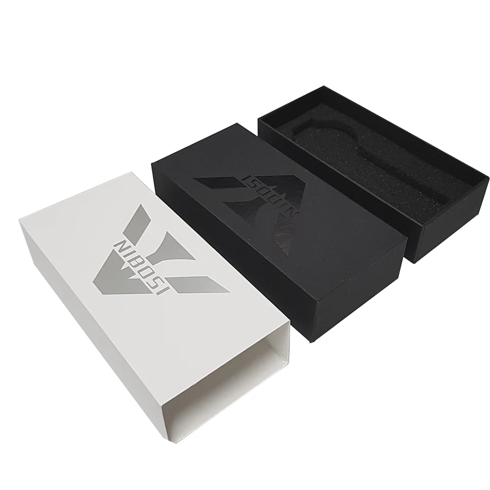 NIBOSI оригинальные высококачественные маленькие черные коробки для