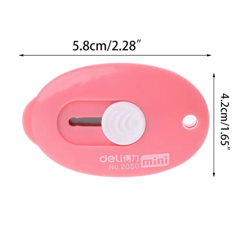 Новый универсальный мини нож случайного цвета ящик для резки выдвижное лезвие DIY