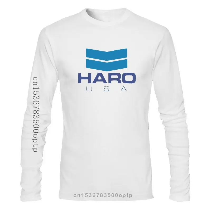 Новая классическая Винтажная Футболка HARO BMX с логотипом DMN Черная Толстовка