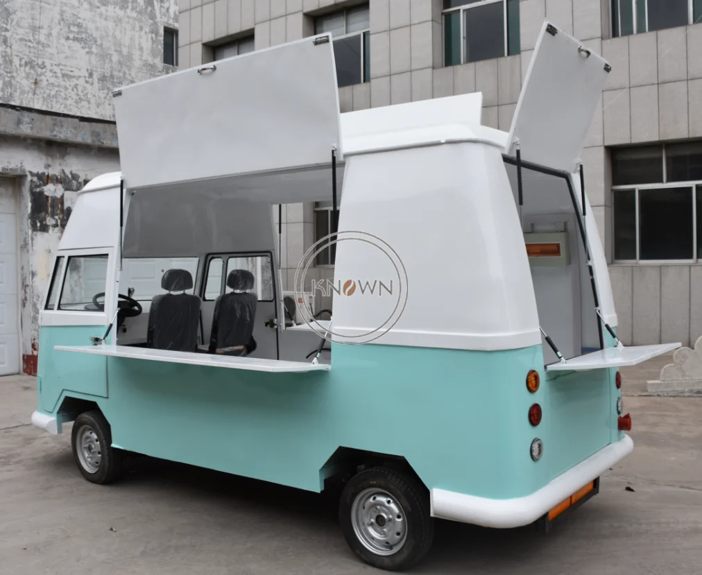 Винтажная тележка для обеда еды трейлер передвижная продажи торговый автофургон