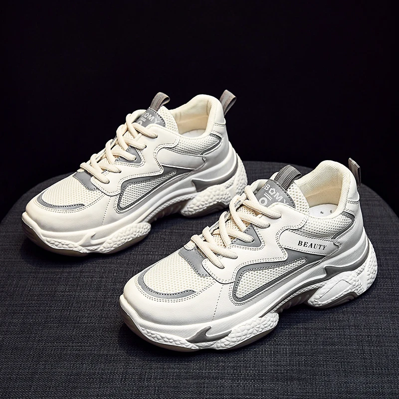 2019 новые женские сексуальные кроссовки из ПУ-сетки самая популярная