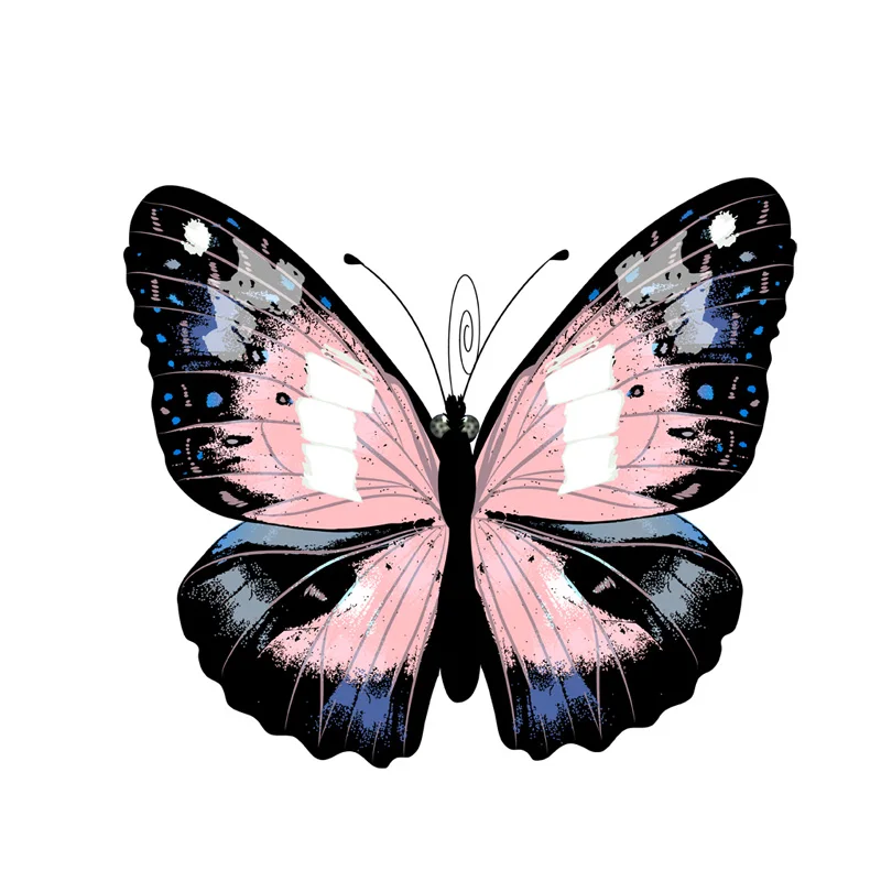 

Car Sticker Motorcycle Sticker High Quality Butterfly Decal PVC Waterproof Sunscreen Decal 13.8cm * 12.2cm