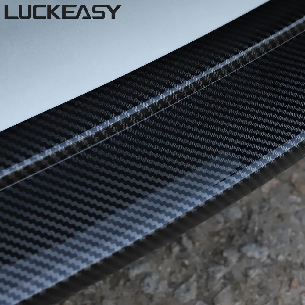 LUCKEASY защита переднего шасси автомобиля для Tesla модель 3- украшение шасси автомобиля 3 шт. набор белый/черный