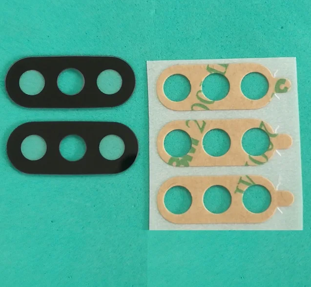 100 шт./лот Новинка задняя Камера Стекло наклейка на рассеиватель для спортивной