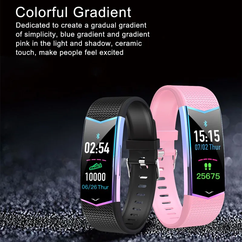 Новый смарт-браслет LV08 новый градиентный цветной циферблат мониторинг