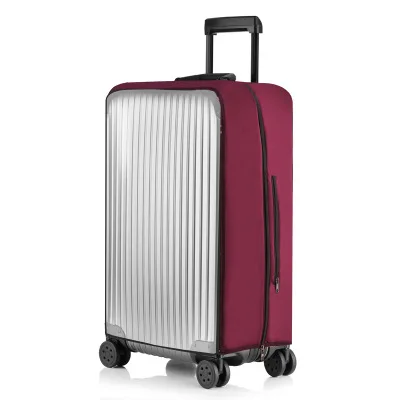 ПВХ чехол для тележки крышка защита багажа от грязи крышка Водонепроницаемый Чемодан защитный Дорожный Чехол 20/22/24/26/28 дюймов