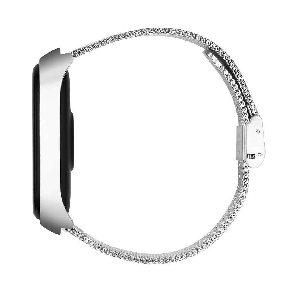 Металлический ремешок для Mi Band 6 5 4 3 браслет на сменный Браслет из нержавеющей