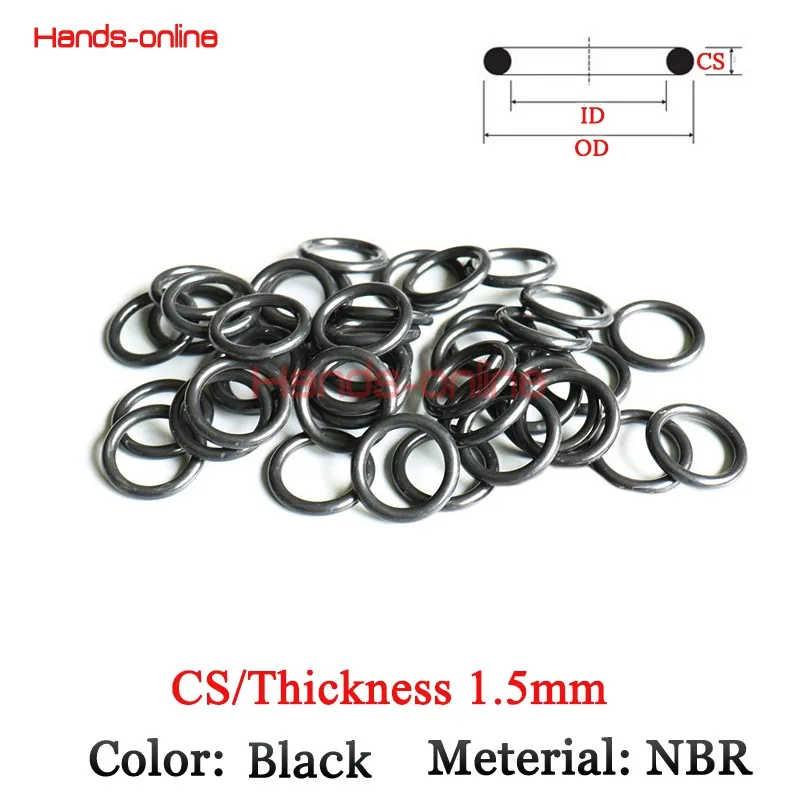 

Резиновые уплотнительные кольца Hands-online Thickness 1.5mm