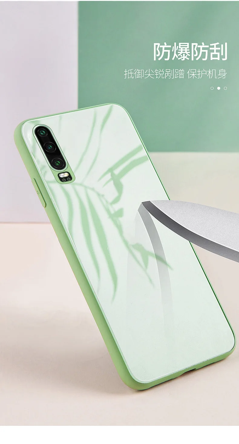 Чехол из жидкого стекла для телефона Huawei P40 P30 Pro Mate20 X чехол nova 3 4 5 мягкие Защитные