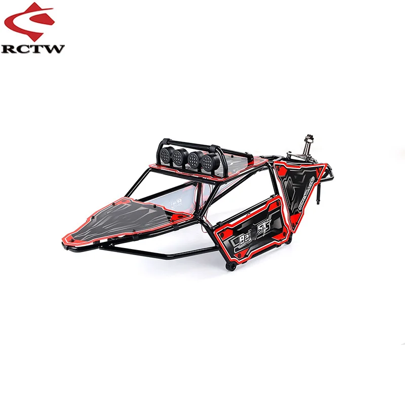 5TS металлический свинья клетка с светодиодный светильник Набор для 1/5 Hpi Rofun Rovan Km